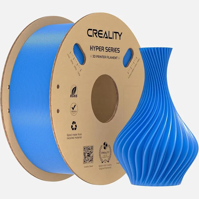 Spool of blue Creality Hyper Series PLA