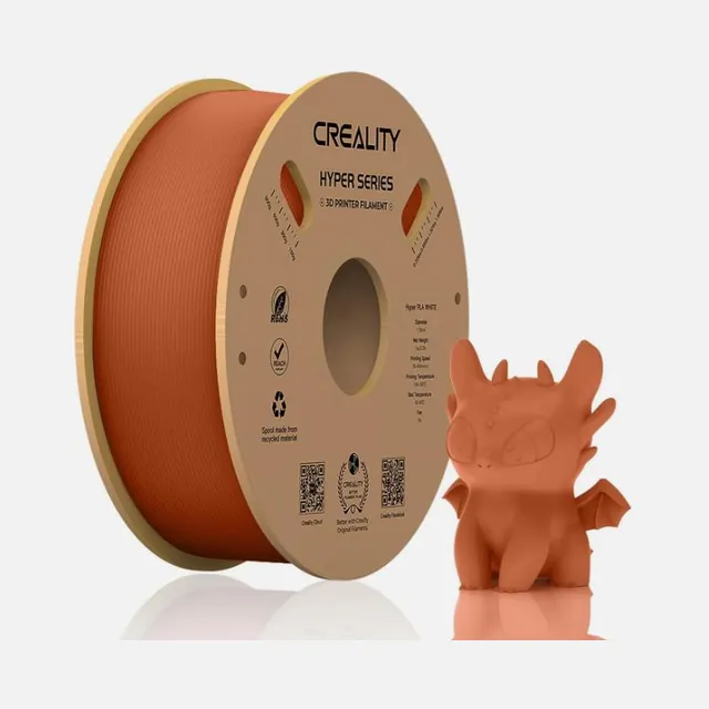 Spool of brown Creality Hyper Series PLA
