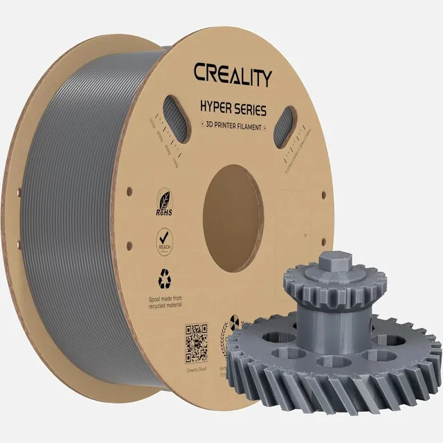 Spool of grey Creality Hyper Series PLA