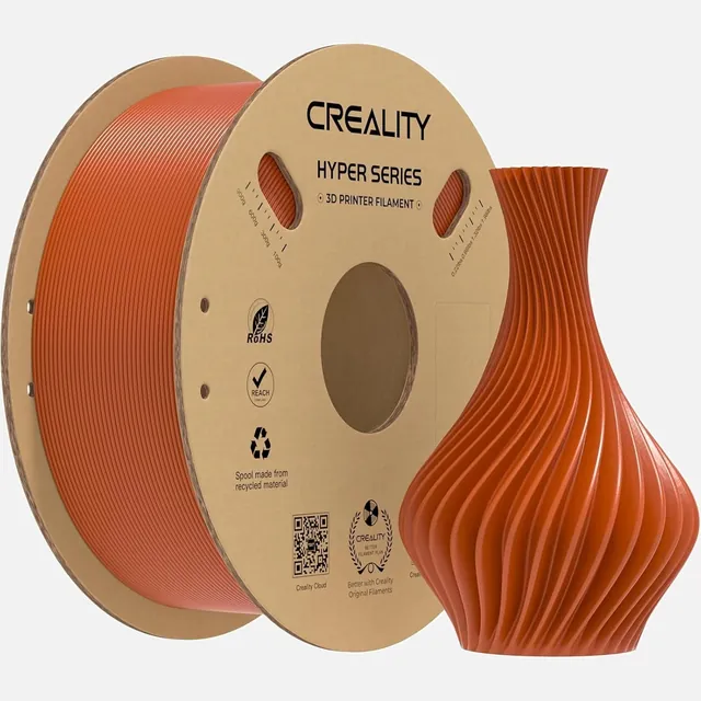 Spool of orange Creality Hyper Series PLA