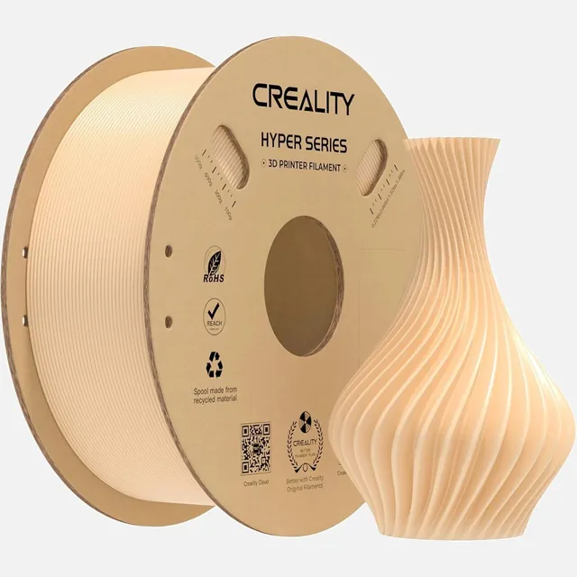 Spool of skin-tone Creality Hyper Series PLA
